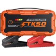 thumbnail image 1 of 6000A Car Battery Jump Starter, 26800mAh Portable Battery Booster Pack for Gas and 12L Diesel Engines, Safe Jumper Cables, Fast Charging, LED Light Included, 1 of 4