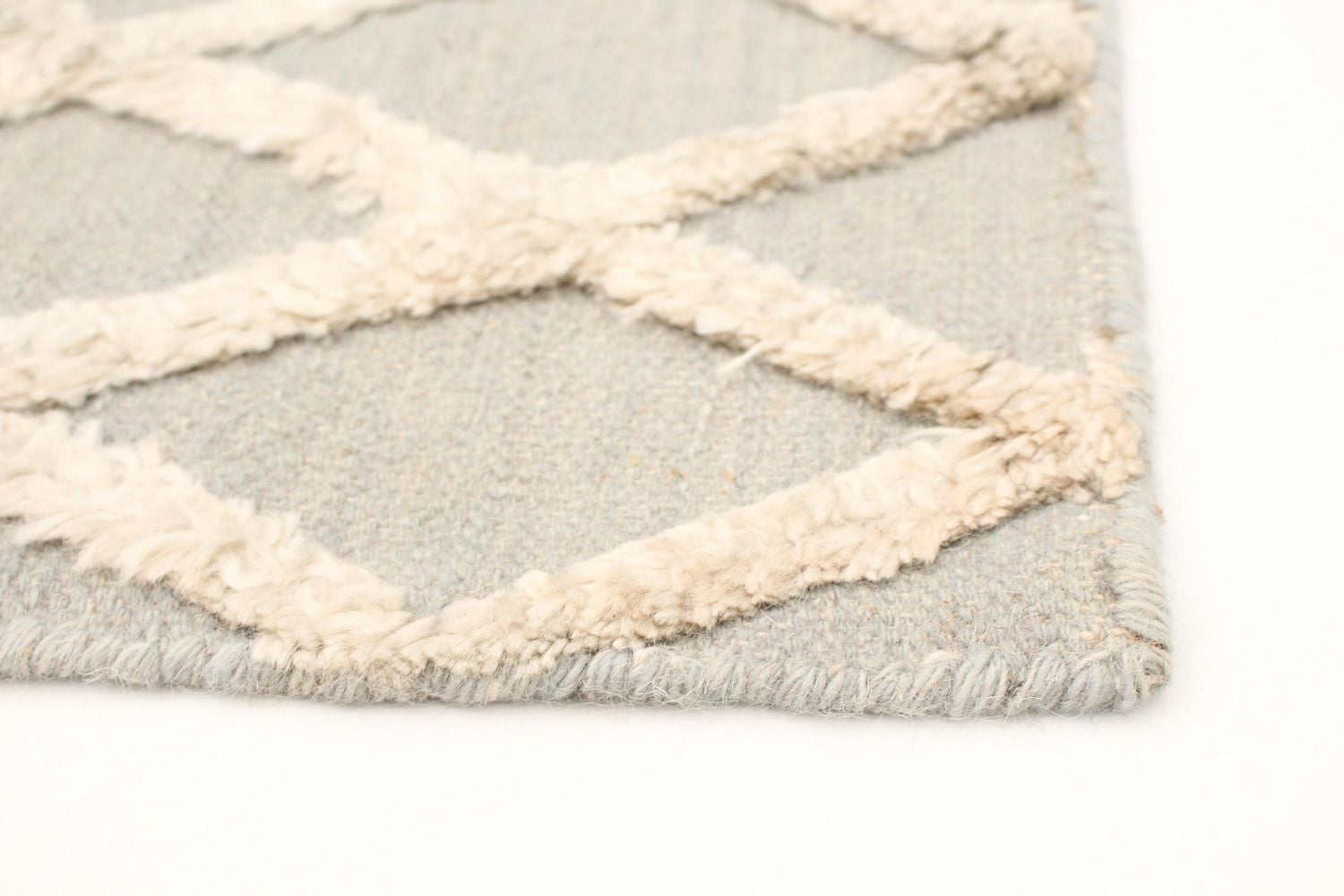 ECARPETGALLERY Tapis Fait à la Main pour Salon, Salle à Manger et Chambre à Coucher Texturé Collection Cambridge 5'0" x 7'9" en Gris