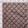 thumbnail image 2 of oneOone Cotton Poplin Fabric Argyle Style Ikat Print Sewing Fabric BTY 42 Inch Wide, 2 of 4