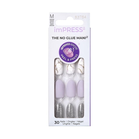 KISS ImPRESS Press-On - Faux Ongles, Moyen