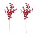 thumbnail image 3 of Burgundy Felt Eucalyptus Spray - Set of 2, 3 of 4