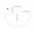 thumbnail image 3 of LSLJS Sewing Template Patchwork Template DIY Bowl Mat Sewing Template Tool, Home Kitchen Gadgets Accessories, 3 of 4
