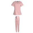 thumbnail image 1 of Milaget Female Scrub Set, V Neck with Multi Pockets, Slim Fit, Nurse Comfortable M, 1 of 8