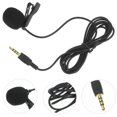 thumbnail image 2 of Lavalier Clip On Microphone Tiny Shirt Microphone Clip On Mic Lavalier Lapel Microphone, 2 of 8