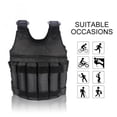 thumbnail image 1 of JUNWELL Weighted Vest for Men Workout - Adjustable Weight Vests 20lbs/ 30lbs/ 40lbs/ 50lbs/ 100lbs Max Loading 110lbs Workout Equipment (Weights Not Included), 1 of 8