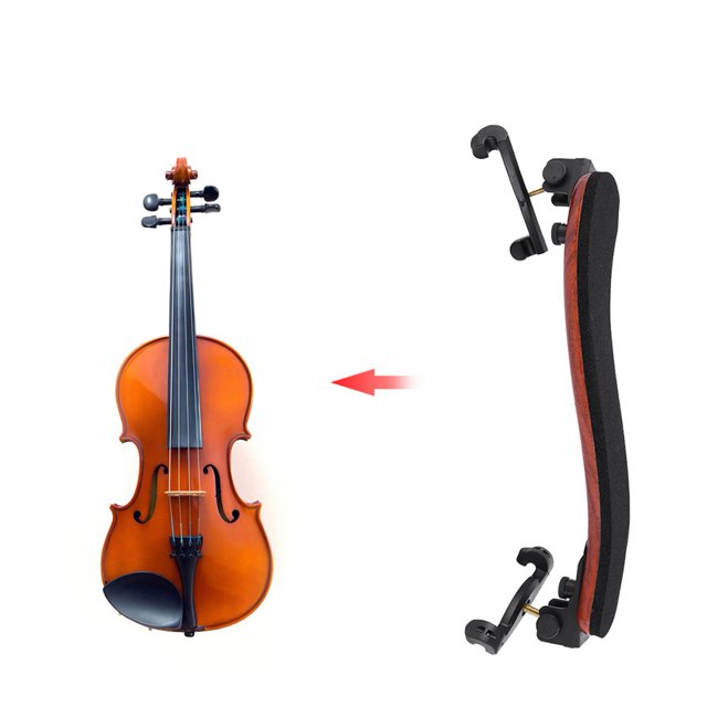 Pad Shoulder Rest, Fiddle Violin Shoulder Rest, Professional Durable Shoulder Rest, For 4/4 Fiddle Violin With Anti-skid Feet Musician Easy To Carry