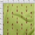 thumbnail image 2 of oneOone Georgette Viscose Fabric Arrow Ikat Print Sewing Fabric BTY 42 Inch Wide, 2 of 4