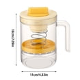 thumbnail image 3 of Yogurt Strainer for Cheese Making Kitchen Gadget with Cloth Tofu Nut Milk Coffee Easy Use for Homemade Yogurt, 3 of 4