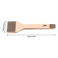 thumbnail image 3 of SHAGUOZHOU Weaving Comb Wooden Double Ended Weaving Comb Fringe Comb Braided Tools Tapestry Rug Comb For Knitting Crafts Sweaters Scarves Hats Tapestries, 3 of 7