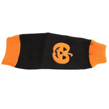 Dog Pumpkin Apparel, Warm Stretchy Pet Halloween Sweater  For Cat For Autumn XS,S,M,L