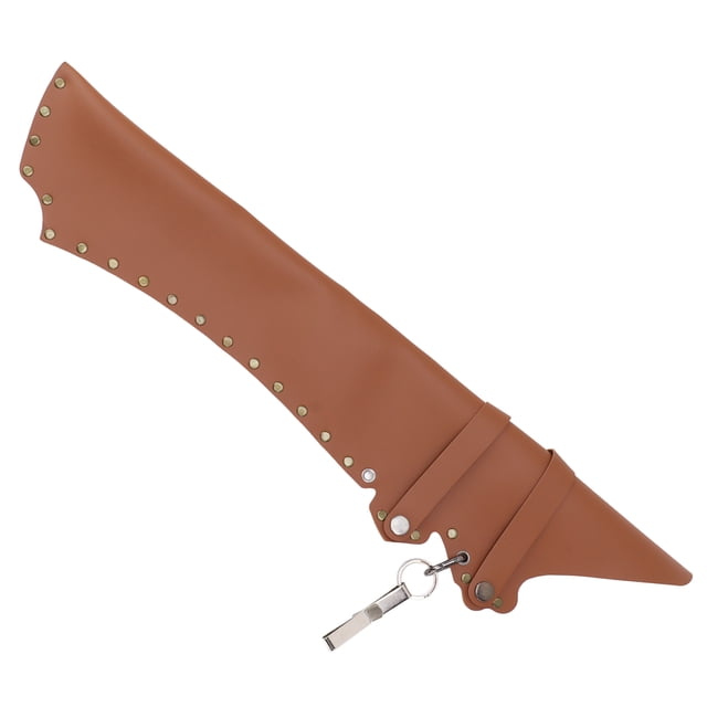 PU Leather Archery Quiver Vintage Bag With Waist Mount Adjustable Buckles For Outdoor Hunting Target Practicing
