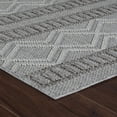 thumbnail image 3 of Rug Branch Hogar Abstract Indoor Outdoor Area Rug, Grey Beige, Modern - Living Room, Bedroom, Dining Room, and Kitchen, 3 of 4