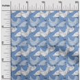 thumbnail image 2 of oneOone Velvet Medium Blue Fabric Birds Rooster Sewing Craft Projects Fabric Prints By Yard 58 Inch Wide, 2 of 4