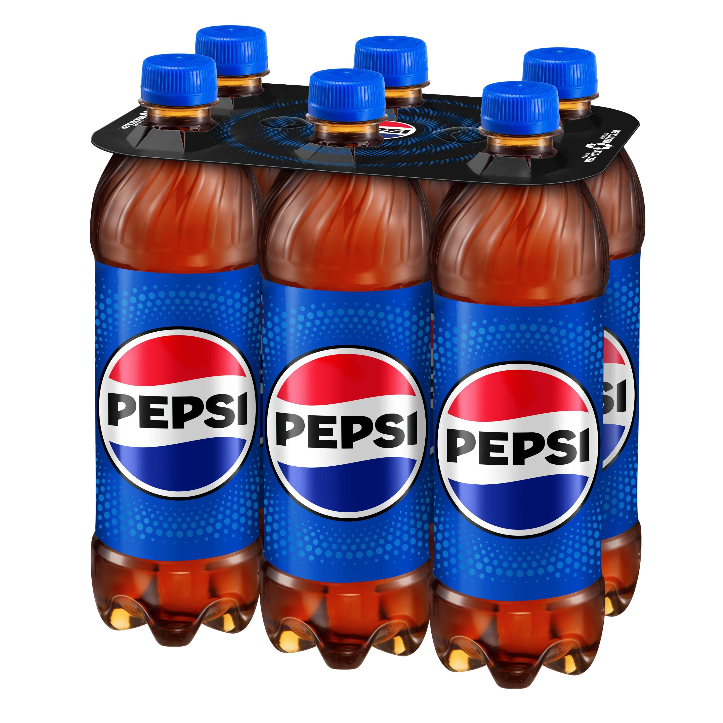 Pepsi Bouteilles de Cola, 710ml, Lot de 6