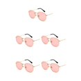 thumbnail image 2 of relayinert Fashionable Polarized Lens Small Square For Trendy Style Materials gold sea pink C10 5Set, 2 of 6