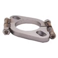 thumbnail image 2 of Youkk Car s Performance 5 inch Mild Steel Exhaust Split Flange Flat Oval Replacement Style A 1Set, 2 of 6