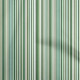thumbnail image 1 of oneOone Tissu en Jersey de Coton Vert Sarcelle à Rayures Tissu pour Robe Tissu Imprimé au Mètre 58 Pouces de Large, 1 of 4