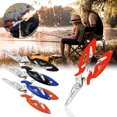 thumbnail image 1 of Cagogo 4Pcs Fishing Pliers, Multifunctional Stainless Steel Fishing Tool for Saltwater Freshwater, Hook Remover Line Cutter Split Shot Crimper, Fishing Gear Accessory for Anglers Boat Kayak Shore, 1 of 9