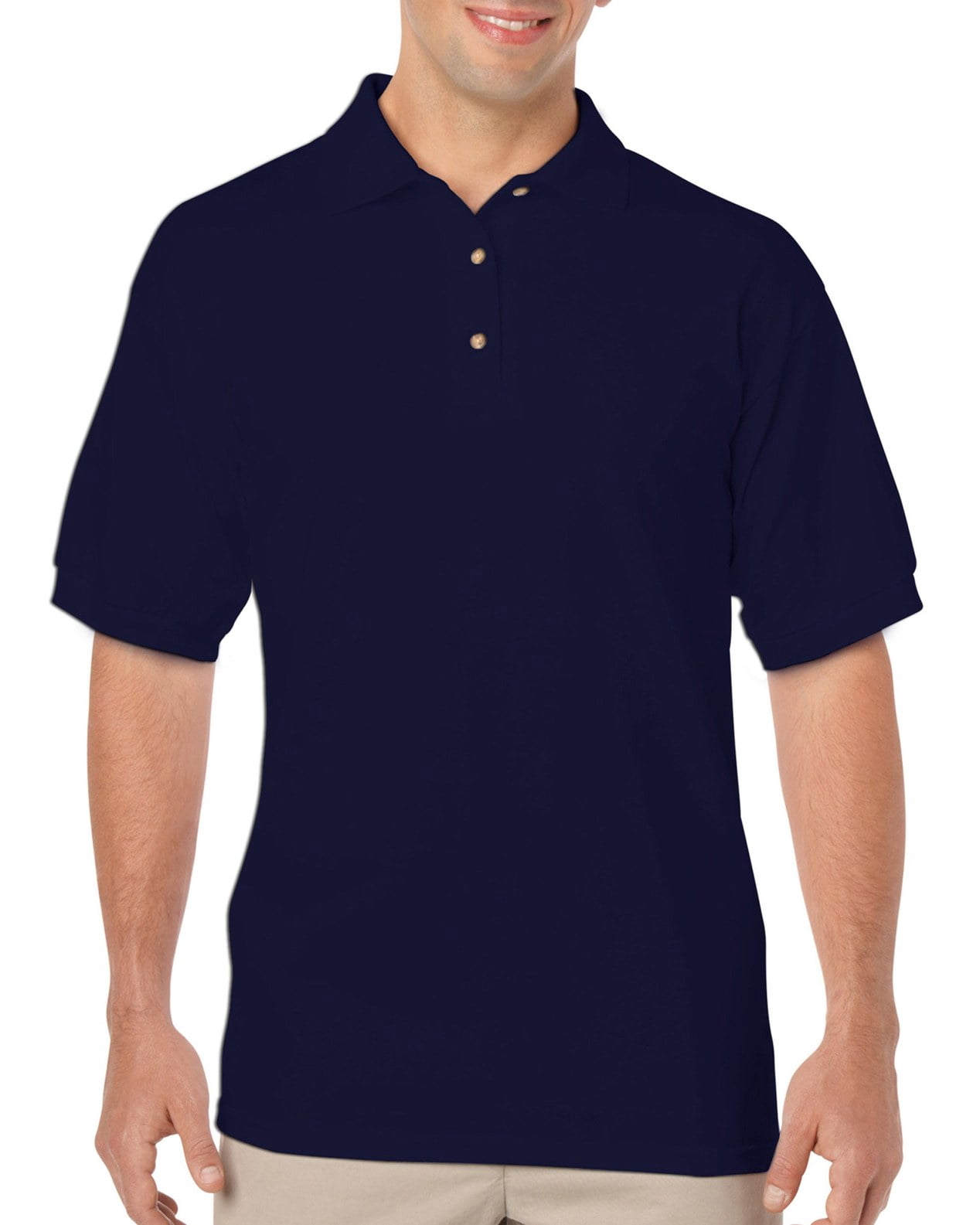 Gildan Mens DryBlend Jersey Sport Shirt , S, Navy