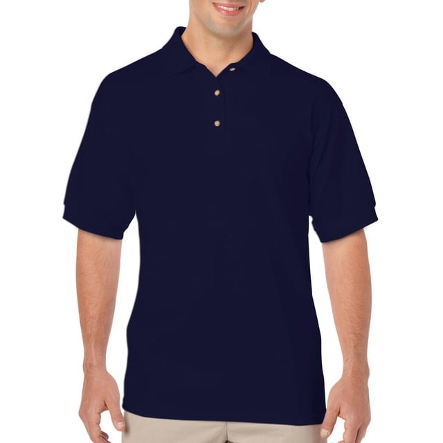 Gildan Mens DryBlend Jersey Sport Shirt , M, Navy