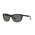 thumbnail image 3 of Ray-Ban Woman Sunglasses Black Frame, Green Lenses, 57MM, 3 of 4