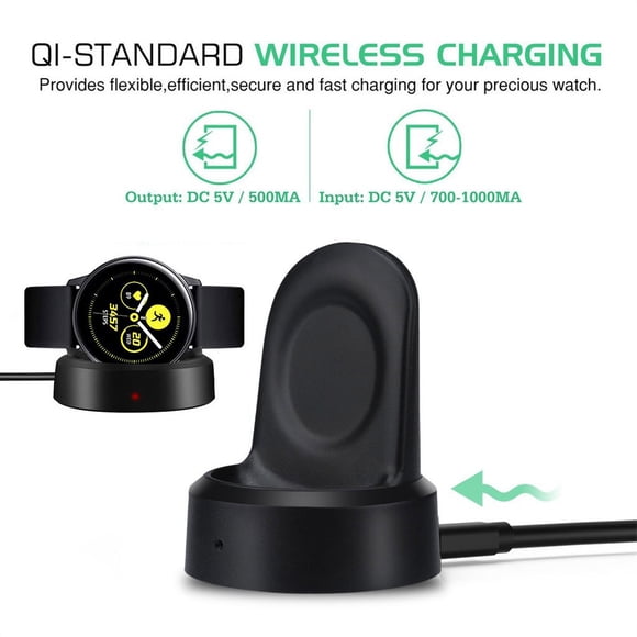 TIMIFIS Wireless Fast Charging Power Source Charger For Samsung Galaxy Watch Active Gift