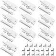 thumbnail image 1 of LoonWear 10 Pack Window Sash Locks, Cam Action White Window Locks, Window Latches with Keeper Diecast, Replacement Sash Locks for Sliding Windows Double Hung Windows(White), 1 of 5
