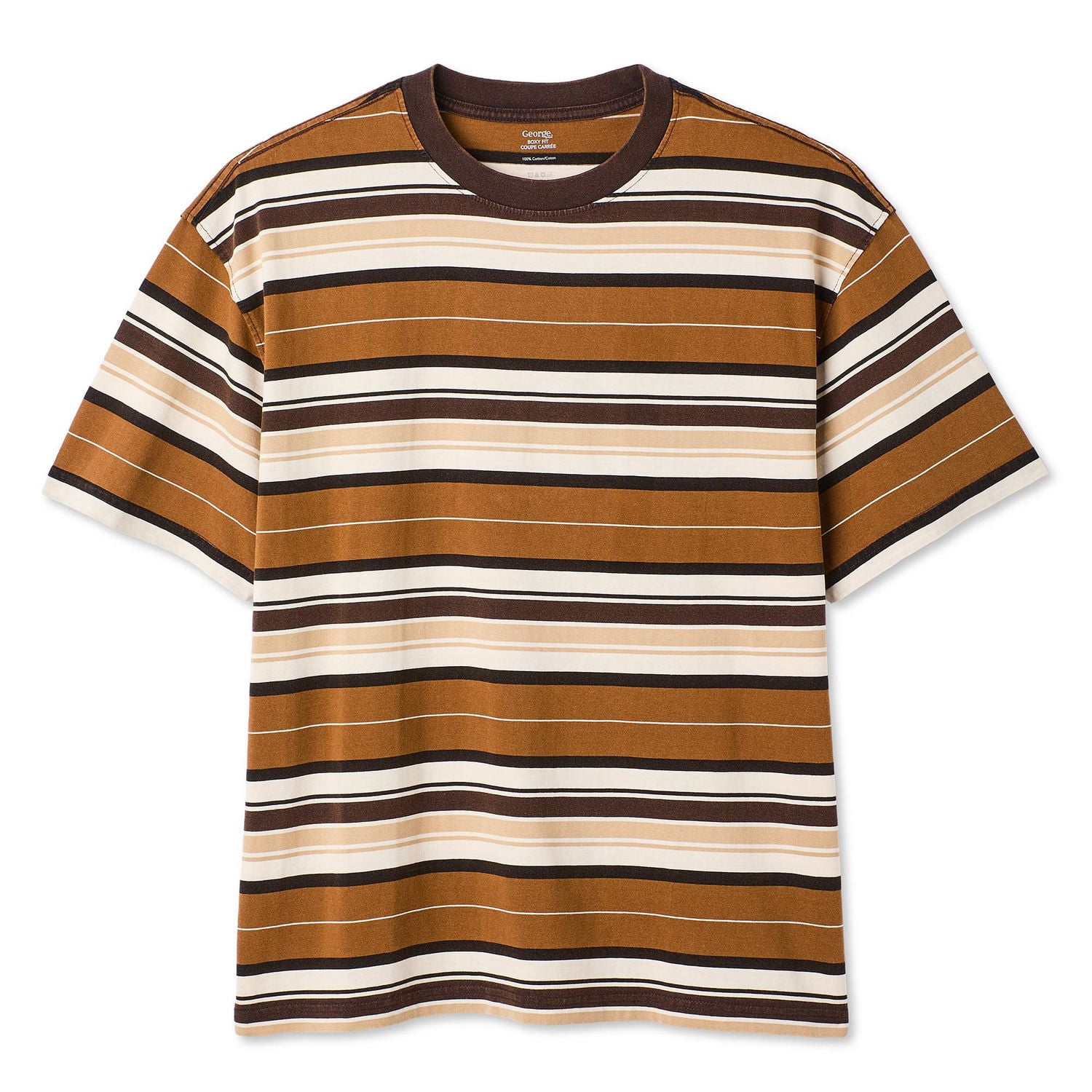 T-shirt coupe carrée George pour hommes