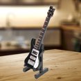 thumbnail image 1 of Modèle de Guitare Électrique, Apparence Douce et Texture Fine Guitare Miniature pour la Maison pour le Bureau, 1 of 8