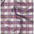thumbnail image 1 of Soimoi Rayon Crepe Fabric Gingham Check Printed Fabric 1 Yard 46 Inch Wide, 1 of 5