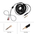 thumbnail image 4 of Audio Cable Replace,Replacement Spring Coil Cable Spring Wire Earphone Headphone Audio Cable Professional Grade, 4 of 13
