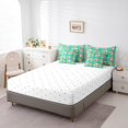 thumbnail image 4 of YST Capybara Bedding Set Queen 7 Piece,Floral Capybara Comforter Set With Sheet Set For Kids Boys Girls Cute Cartoon Animal Bed In A Bag With Throw Pillow Cover,Reversible, 4 of 5