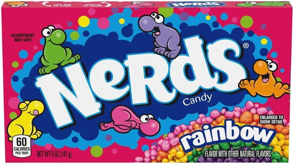 Bonbons Nerds 5oz Couleurs Arc-en-Ciel