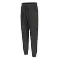 thumbnail image 2 of FAIWAD Men's Ice Silk Sweatpants with Pockets Drawstring Waist Casual Joggers Summer Lightweight Quick Dry Pants, 2 of 6