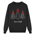 thumbnail image 1 of Hauts de Mode pour Femmes - T-Shirt Imprimé à Manches Longues Décontracté - Chandails Sans Capuche Stylés, 1 of 4