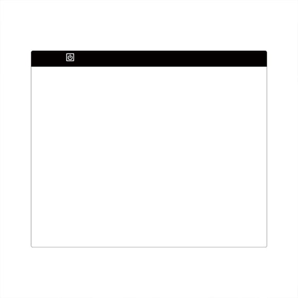 Renjiang A5 Ultra-Thin Portable LED Tracing Light Box Dimmable Tracer Pad Board Universal USB Powered Adjustable Brightness for Artists Drawing Sketching Trace Animation Diamond Painting