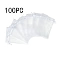 thumbnail image 3 of Sacs de Protection pour Fruits en Filet à l'Épreuve des Oiseaux, Lot de 100 – Sacs en Filet Réutilisables à Cordon pour Fruits, Légumes, Fleurs, Rangement, Respirants et Transparents, 3 of 3