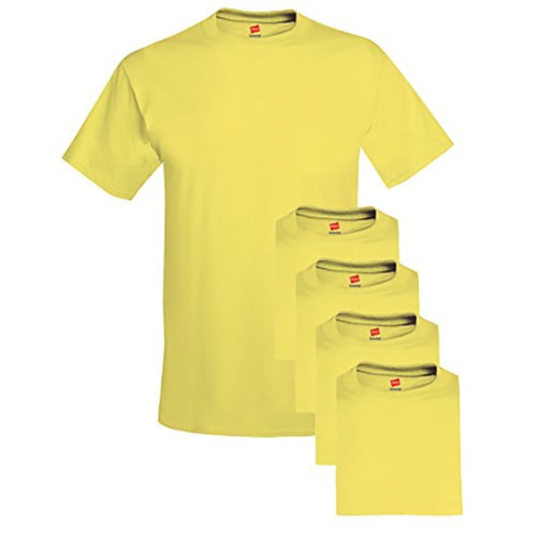 Hanes T-Shirt à Manches Courtes ComfortSoft pour Hommes - 5280 (Lot de 5)