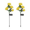 thumbnail image 2 of LSLJS Solar Garden Lights - 4 Head Floral Sway Light Solar Light-Solar Sway Lights- Sway with The Wind- Solar Outdoor Lights- Solar Garden Decorative Lights- Patio Ya, Solar Light, 2 of 6