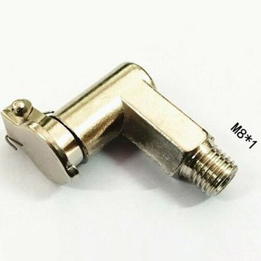 1X Cnc Gits Oil Cup Cover Milling Machine Elbow For Bridgeport Part M6 M8 1/8 M8 Mingyqi