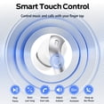 thumbnail image 4 of VEATOOL Bluetooth Headphones 65H Playback LED Power Display Earphones with Wireless Charging Case IPX7 Waterproof, 4 of 8