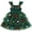 ZG-Blue, variant on Zanarzt Toddler Girls Christmas Dress Girls Christmas Dress Snowflake Bow Mesh Dress Long Sleeved Coat Two Piece Set Red,5-6 Years