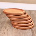 thumbnail image 2 of Beech Black Walnut Wood Coaster Retro Insulation Cup Mat Household Square  Coaster 1PC, 2 of 7