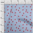 thumbnail image 1 of oneOone Cotton Silk Fabric Raspberry Fruit Print Sewing Fabric BTY 42 Inch Wide, 1 of 4
