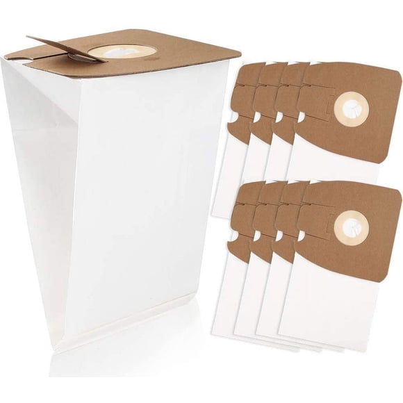 Vacuum Bags, 9PCS Replacement Dust Bags for Eureka and Sanitaire Cleaner MM Style, Mighty Mite 3670 3680 4100 4300 5180 Series Canisters, Model 60297A, 60295C, 60295A, 60295B, 60296C