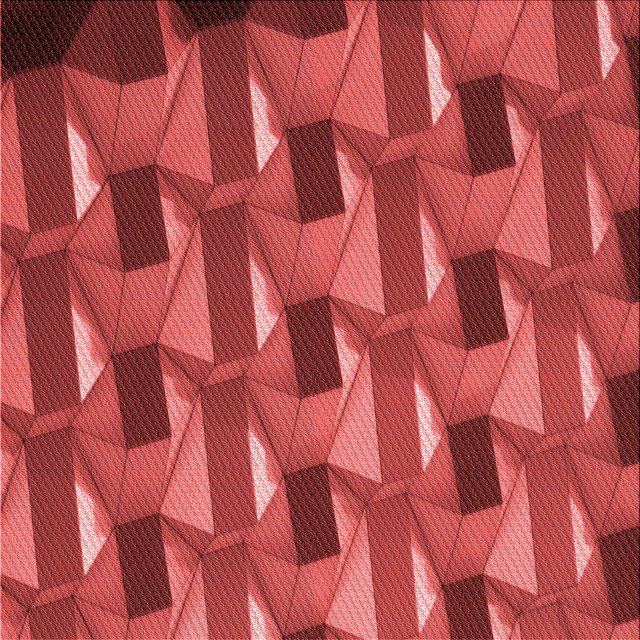 Ahgly Company Tapis d'Intérieur Lavables à la Machine, Carrés, Transitionnels, Rouges, 4 Pieds Carrés