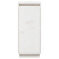 thumbnail image 3 of vidaXL Buffet Blanc 31.5x34x75 cm Pin Massif, 3 of 5