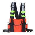 thumbnail image 1 of Men Women Fashion Chest Rig Bag Reflective Vest Hip Hop Streetwear Functional Harness Chest Bag Pack Front Waist Pouch Backpack, 1 of 6