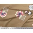 thumbnail image 2 of Soimoi Velvet Fabric Square & Floral Artistic Fabric Prints by Yard 58 Inch Wide, 2 of 4