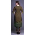 thumbnail image 4 of Bimba Kurtis Droits à Panneaux pour Femmes Robe Kurti Longue Haut Indien Imprimé, 4 of 5